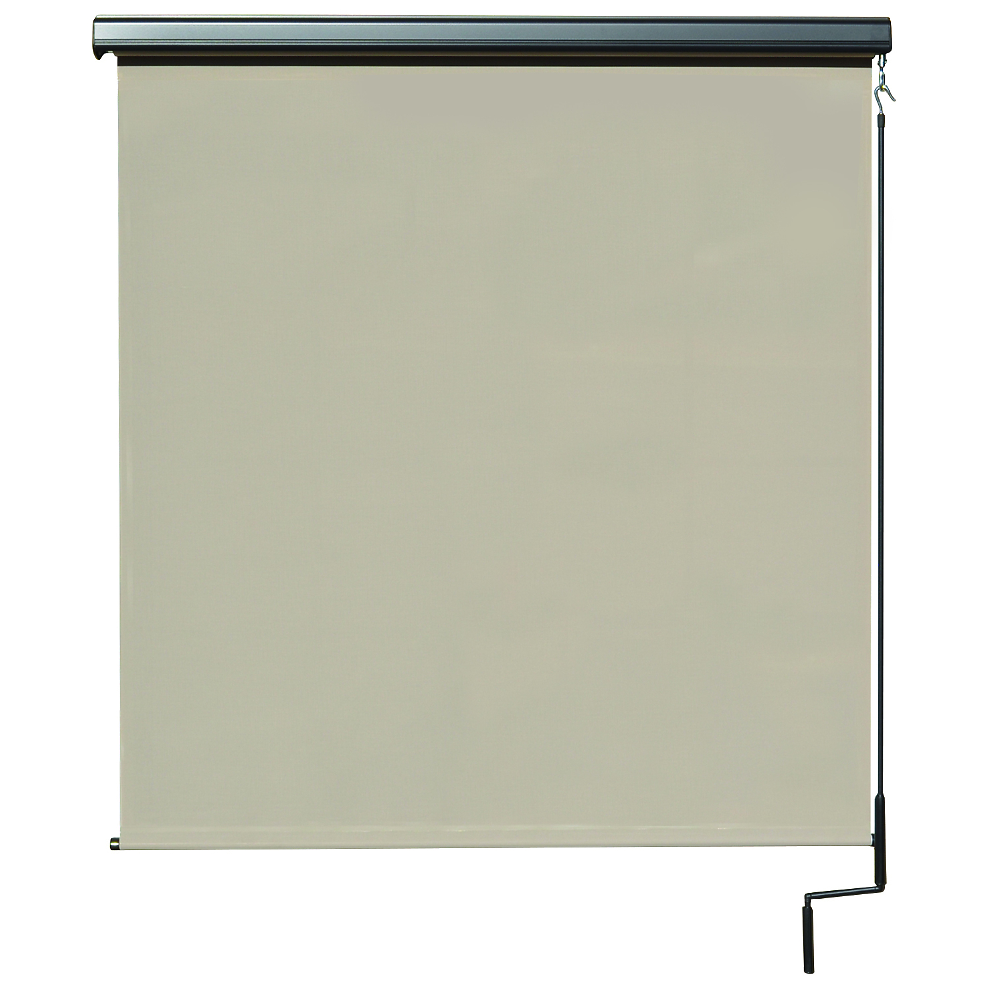 Shade Champ Outdoor Sun Shade with Valance - 96in. x 96in., Polyester, UV Block, Oil-Rubbed Bronze, Model# 80NT88V